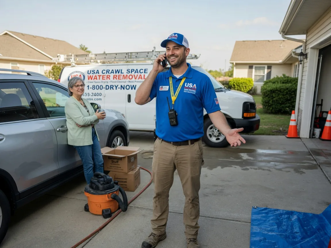 Crawl Space Water Removal Sandy Spring, MD FAQs
